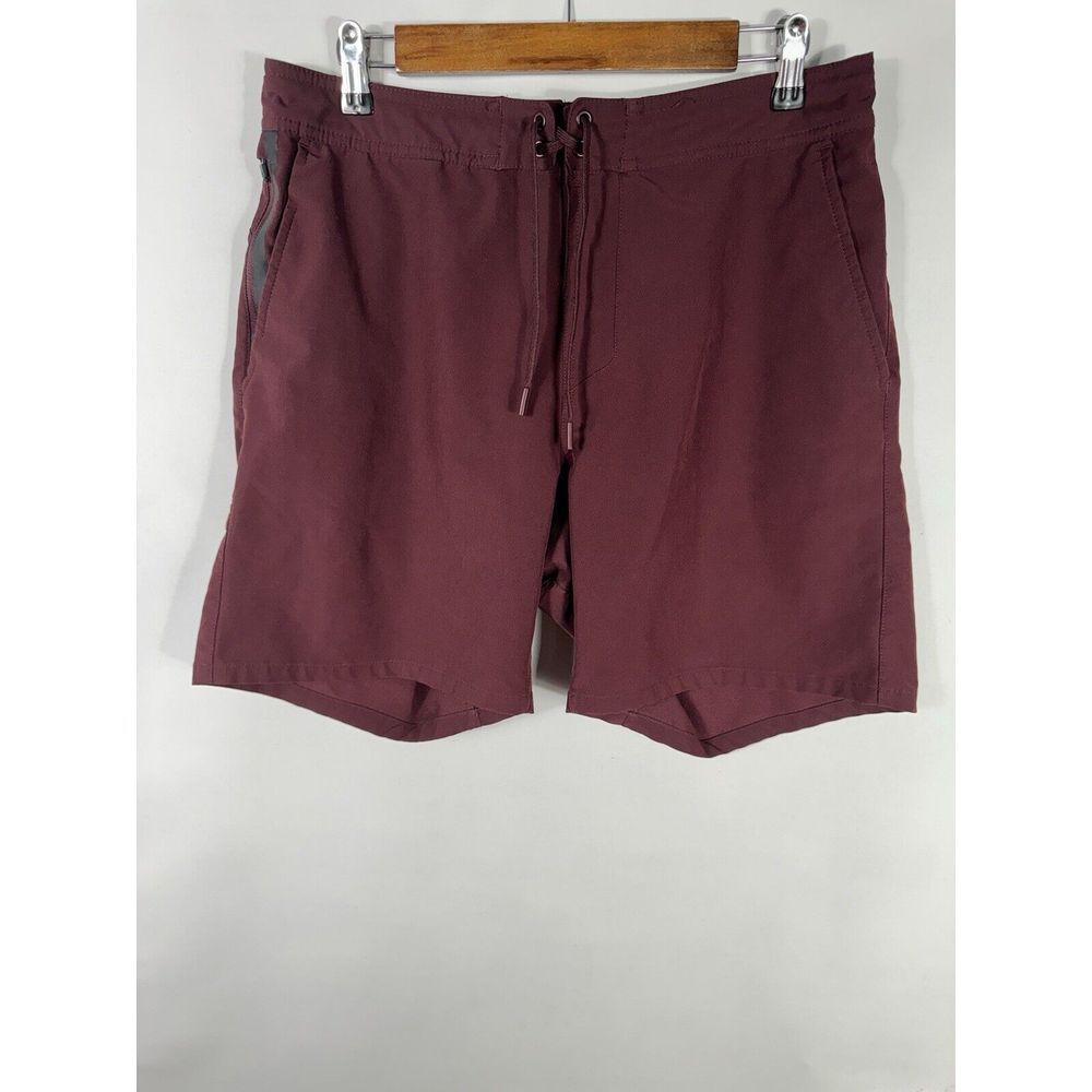 Ten Thousand Men's Large Burgundy 7" Inseam The Foundation Shorts